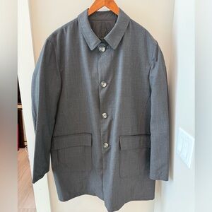 Johnston and Murphy Men's Gray Coat Large